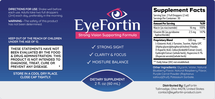 Eyefortin benefits